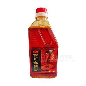 久品鍋手麻辣四川紅油調(diào)味料400ml