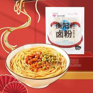 湖南特色米粉 粉唯湘衡陽(yáng)鹵粉干拌粉方便食品實(shí)圖招商245g