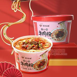 湖南特色米粉 粉唯湘香辣牛肉粉方便食品實圖招商115g