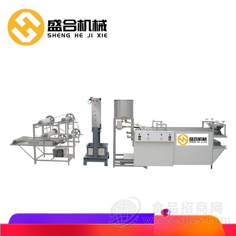 全自动千张机厂家可私人定制 不锈钢豆腐皮机厚薄可调