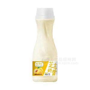 暢多純芝士奶昔黃桃味椰果果粒乳酸菌飲品乳飲料1.25L