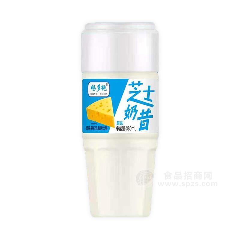 ·畅多纯原味芝士奶昔椰果果粒乳酸菌饮品乳饮料380ml 