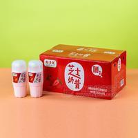 畅多纯芝士奶昔草莓椰果果粒乳酸菌饮品乳饮料380mlx15瓶