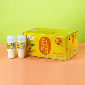 暢多純芝士奶昔黃桃椰果果粒乳酸菌飲品乳飲料380mlx15瓶