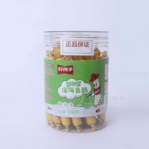 好孩子妙智星深海魚(yú)腸乳酸菌味休閑食品廠家直銷招商350g