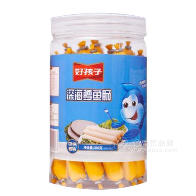 好孩子深海鱈魚(yú)腸休閑食品廠家直銷(xiāo)招商300g