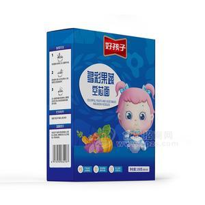 好孩子多彩果蔬空芯面方便食品招商150g