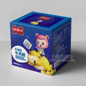 好孩子无调味牛肉酥休闲食品招商80g