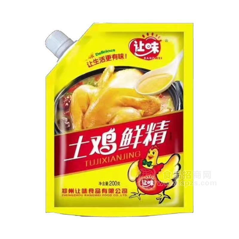 讓味土雞鮮精調(diào)味品200g