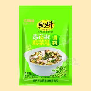 宝之味青花椒酸菜鱼调料调味品336g