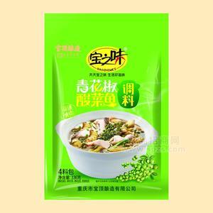 寶之味青花椒酸菜魚調(diào)料調(diào)味品336g