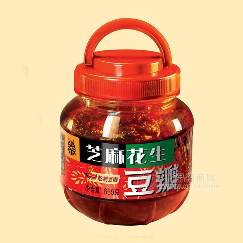 芝麻花生豆瓣調(diào)味品調(diào)味醬招商655g