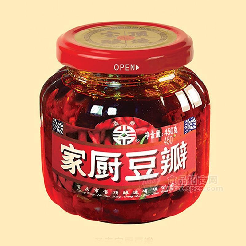 家厨豆瓣调味品调味酱招商450g