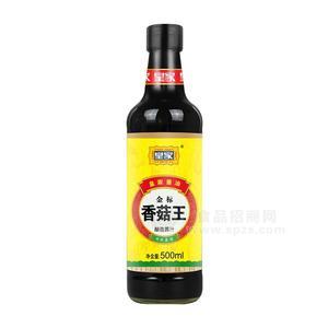 皇家醬油香菇王調(diào)味品瓶裝500ml