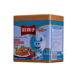 好孩子橄欖油高鈣豬肉絨休閑食品招商100g