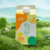 維維 纖工場 黃桃+燕麥 乳酸菌飲品乳飲料網紅新品電商招商