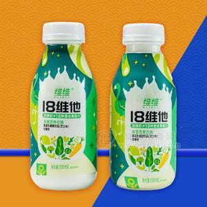 維維18維他低糖型芝士味果蔬乳酸菌飲品乳飲料招商350ml