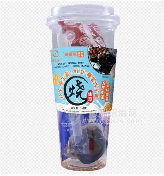 奶茶茯苓维生素C奶茶 杯装