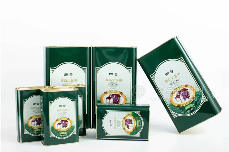 四合精品大豆油粮油食用油厂家招商