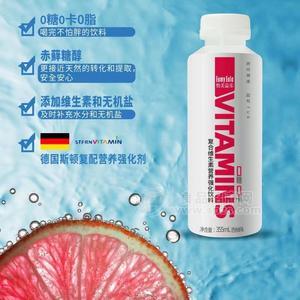 怡美益乐维生素水西柚味网红0糖0卡0脂补水健身柚子水饮料整箱批发饮品招商