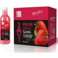 鲜果城堡复合果汁饮料（草莓味）1.18L*6瓶