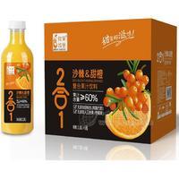 鲜果城堡复合果汁饮料（胡萝卜沙棘味）1.18L*6瓶招商