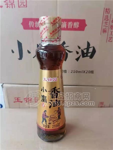 玉錦園小磨香油210ml