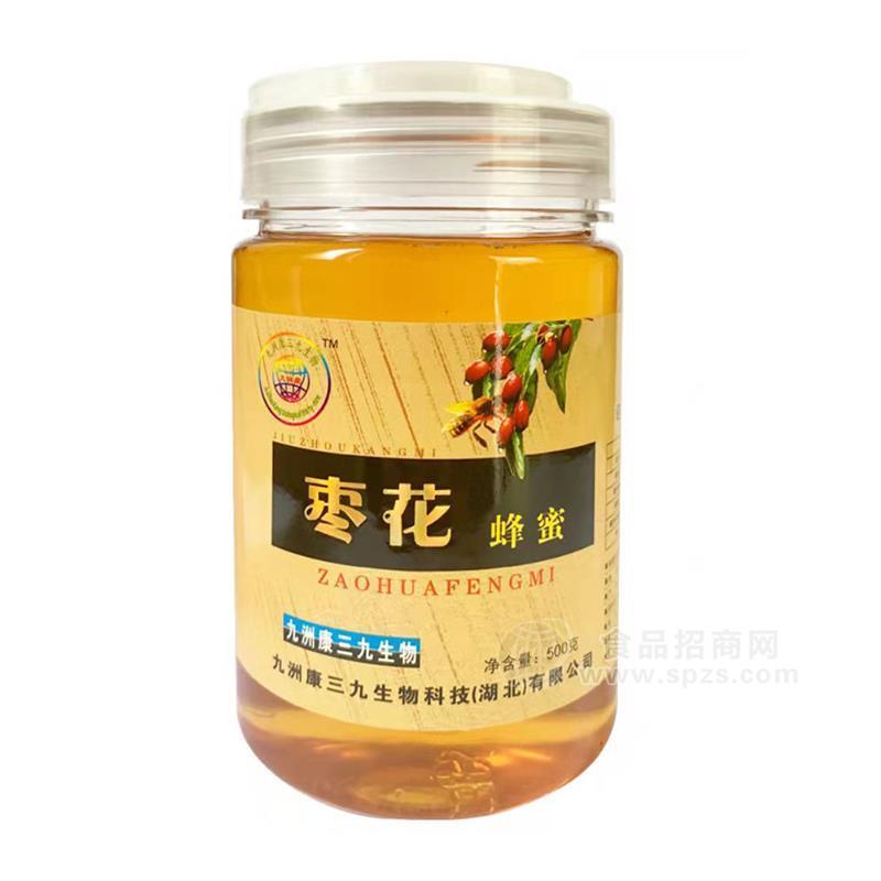 枣花蜂蜜罐装500g