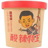 誠招代理酸辣特工酸辣粉桶裝整箱經(jīng)銷商即食紅薯粉絲速食食品