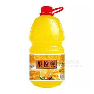 果粒爽橙汁果汁飲料廠家直銷招商4.5L