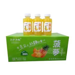 三分天地菠蘿汁復(fù)合果汁飲料380mlx15瓶