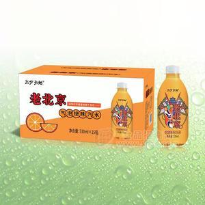 三分天地氣泡橙味汽水風味飲料330mlx15瓶