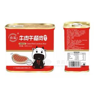 玫霖牛肉午餐肉方便食品340g