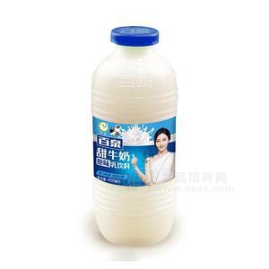 百泉原味甜牛奶乳飲料450ml