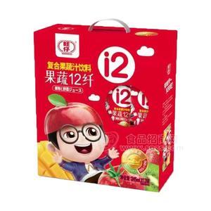 旺仔复合果蔬汁饮料果汁饮料245mlx12罐
