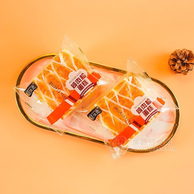 ·倍佳思咸肉松蛋糕烘焙食品休闲食品招商 