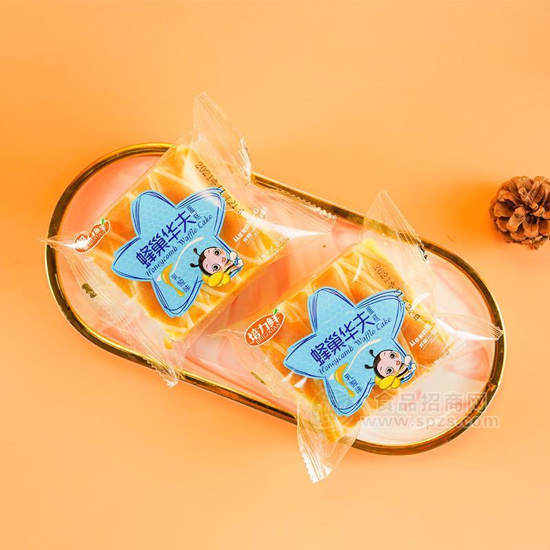 ·焙力鲜蜂巢华夫蛋糕烘焙食品休闲食品招商 