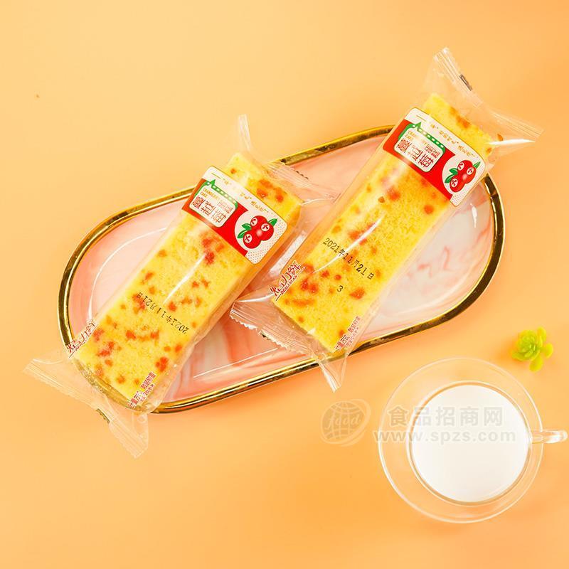 ·焙力鲜蔓越莓味蛋糕休闲食品烘焙食品招商 