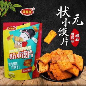 好趣多香辣味狀元小饃片休閑食品130g