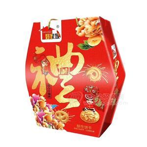 好家族混合什錦餅干烘焙食品禮盒廠家招商