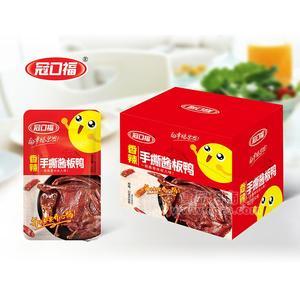 冠口福香辣手撕酱板鸭休闲食品箱装肉制品