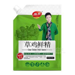 弘樂(lè)草雞雞精調(diào)味料餐飲200g