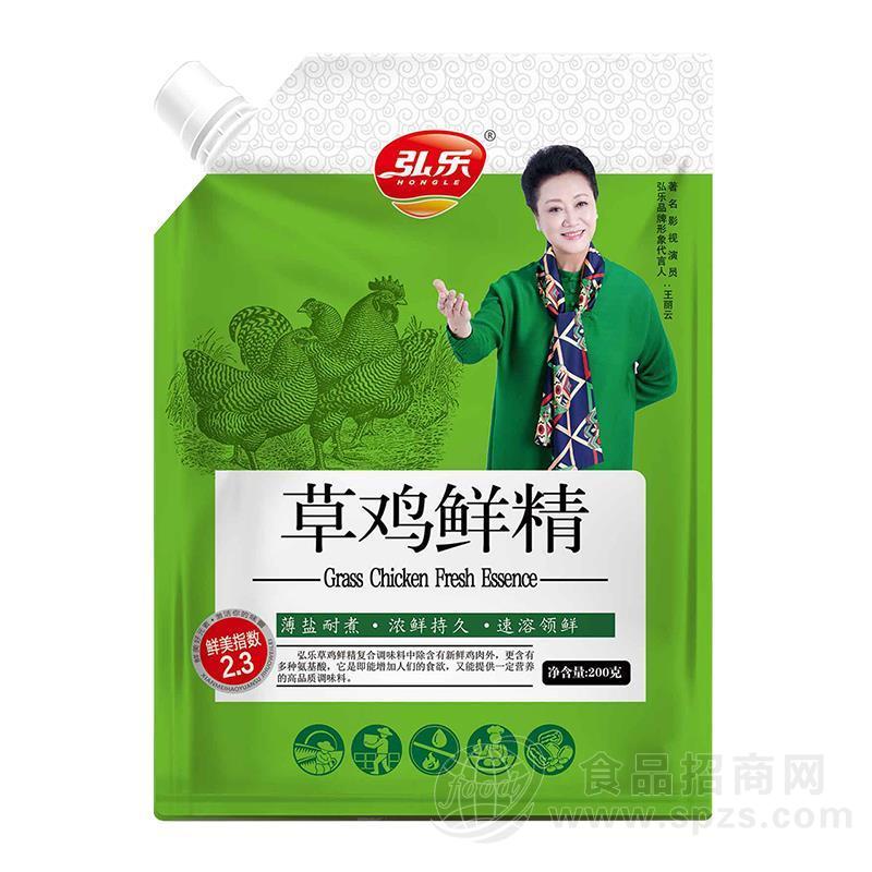 弘乐草鸡鸡精调味料餐饮200g