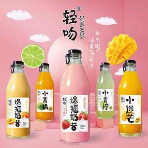 輕吻爆搖奶昔乳酸菌飲料＋果汁飲料招商318ml