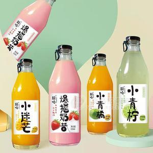 轻吻爆摇奶昔乳酸菌饮料＋果汁饮料厂家招商318ml