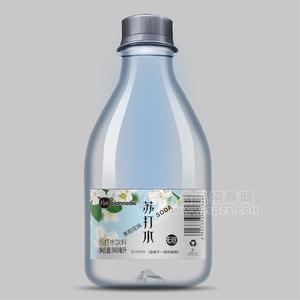 片斷茉莉花味蘇打水飲料無糖飲料招商360ml