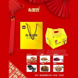 布果兜每日堅(jiān)果混合型堅(jiān)果禮盒裝750g