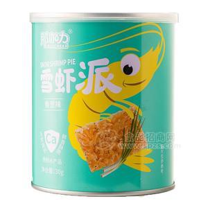 那伽力香蔥味雪蝦派招商水產(chǎn)品30g