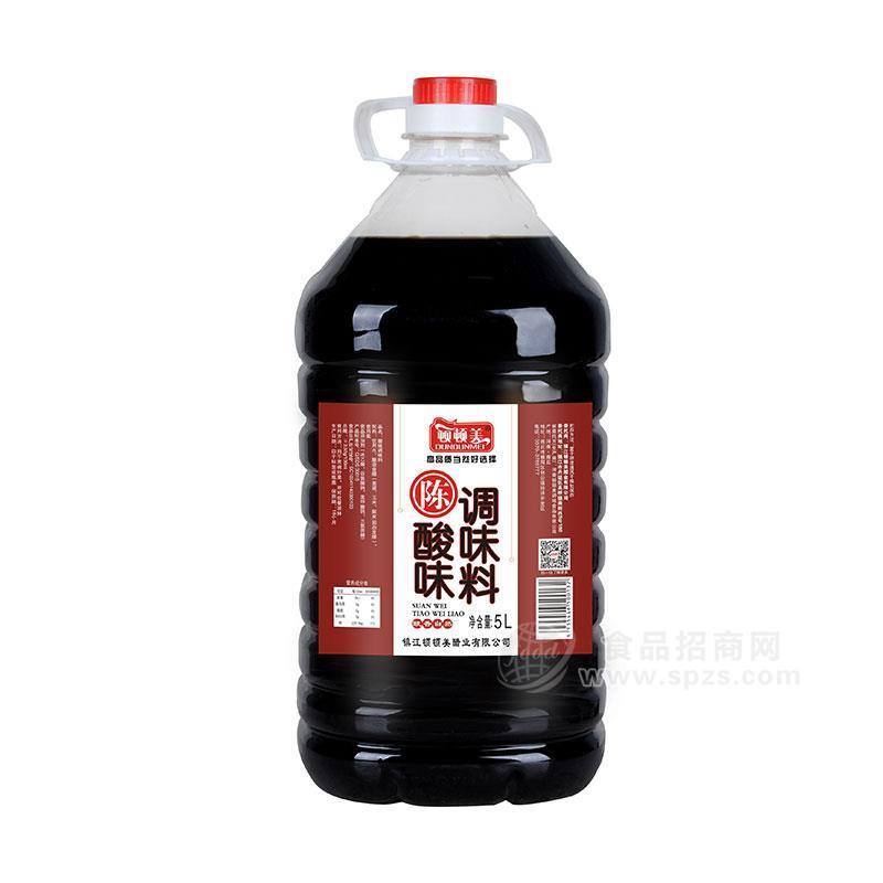 頓頓美陳酸味調(diào)味料桶裝陳醋5L