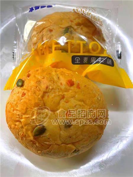 全麦果仁味面包